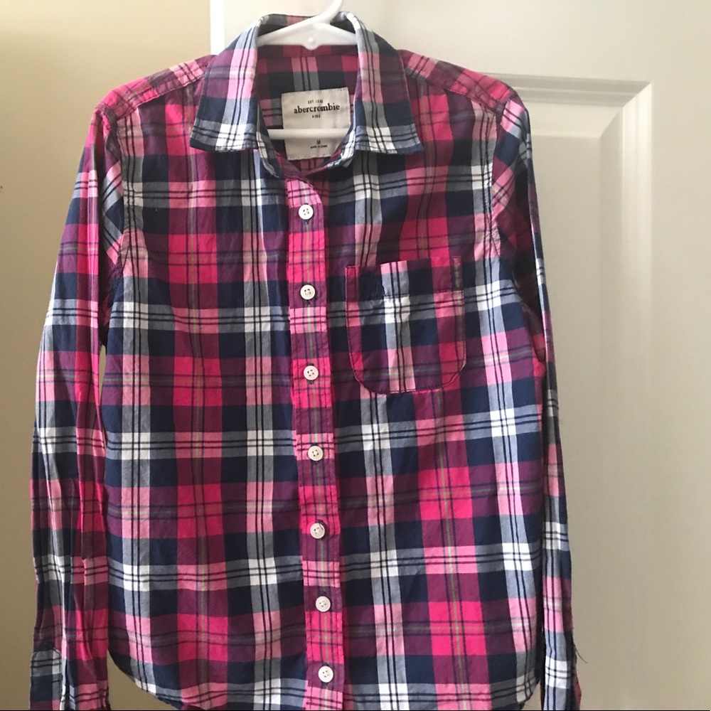 Abercrombie button-down girls’ shirt